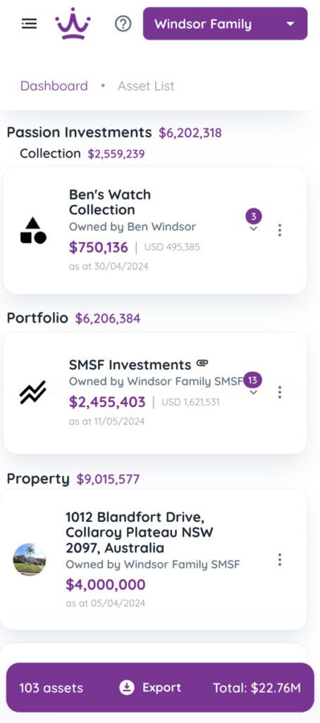 HierWealth Turn asset tracking into legacy building